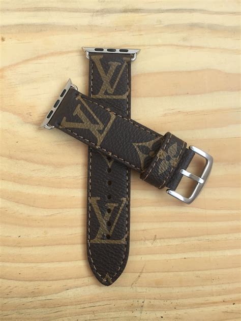 louis vuitton apple watch band etsy|authentic designer apple watch bands.